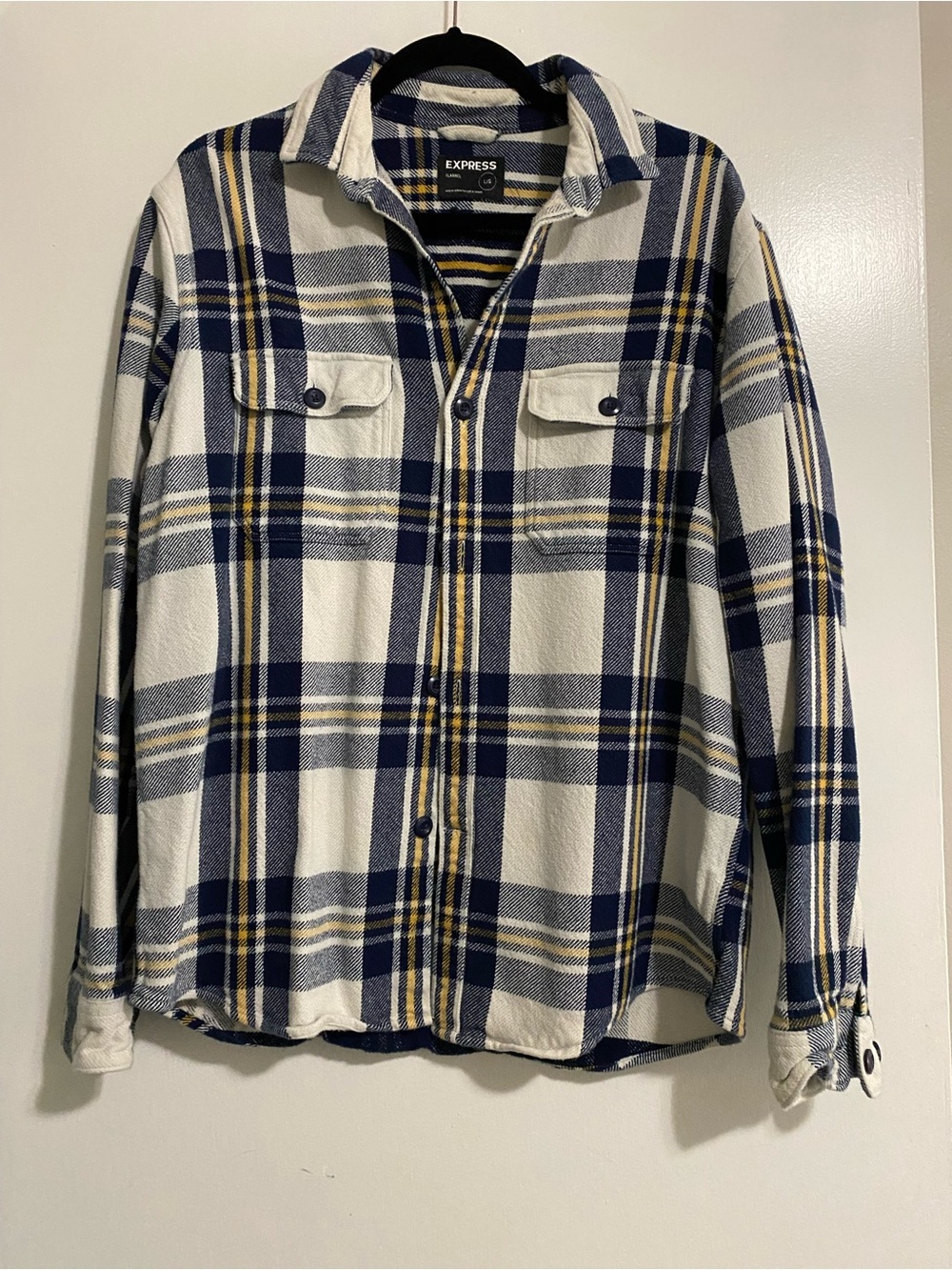Express Men’s Cotton Flannel Shirt